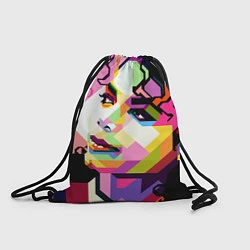 Рюкзак-мешок Michael Jackson Art, цвет: 3D-принт