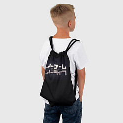 Рюкзак-мешок No Game No Life лого, цвет: 3D-принт — фото 2