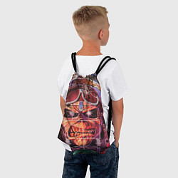 Рюкзак-мешок Iron Maiden: Dead Rider, цвет: 3D-принт — фото 2
