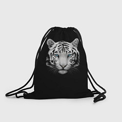 Рюкзак-мешок Голова белого тигра, цвет: 3D-принт