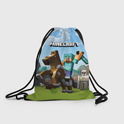 Рюкзак-мешок Minecraft Rider, цвет: 3D-принт
