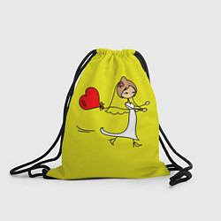 Рюкзак-мешок Навстречу любви, цвет: 3D-принт