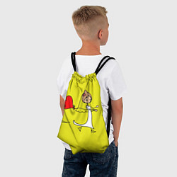 Рюкзак-мешок Навстречу любви, цвет: 3D-принт — фото 2