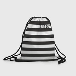 Рюкзак-мешок Заключенный, цвет: 3D-принт