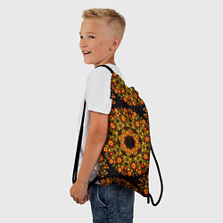 Рюкзак-мешок Хохлома Роспись, цвет: 3D-принт — фото 2