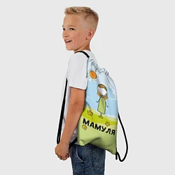 Рюкзак-мешок Мамуля, цвет: 3D-принт — фото 2