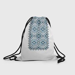 Рюкзак-мешок Вышивка 7, цвет: 3D-принт