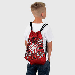 Рюкзак-мешок Волейбол 34, цвет: 3D-принт — фото 2