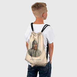 Рюкзак-мешок Дмитрий Пожарский 1578-1642, цвет: 3D-принт — фото 2