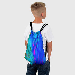 Рюкзак-мешок Разводы, цвет: 3D-принт — фото 2