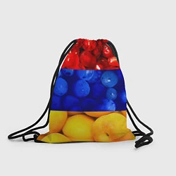 Рюкзак-мешок Флаг Армении, цвет: 3D-принт