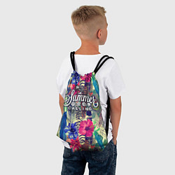Рюкзак-мешок Summer time 2, цвет: 3D-принт — фото 2