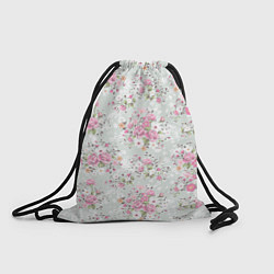 Рюкзак-мешок Flower pattern, цвет: 3D-принт