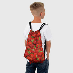 Рюкзак-мешок Клубнички, цвет: 3D-принт — фото 2