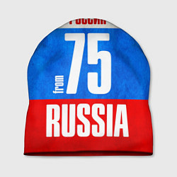 Шапка Russia: from 75, цвет: 3D-принт