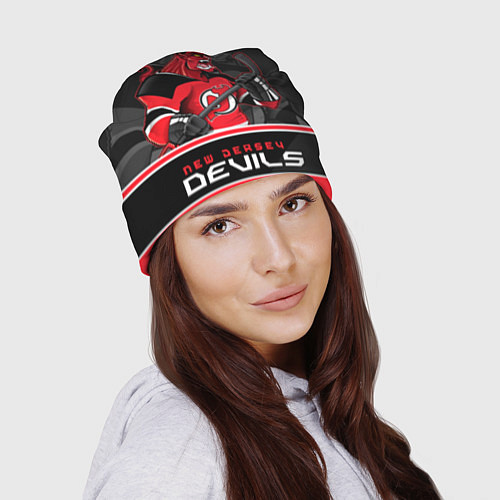 Шапка New Jersey Devils / 3D-принт – фото 2