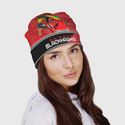 Шапка Chicago Blackhawks, цвет: 3D-принт — фото 2