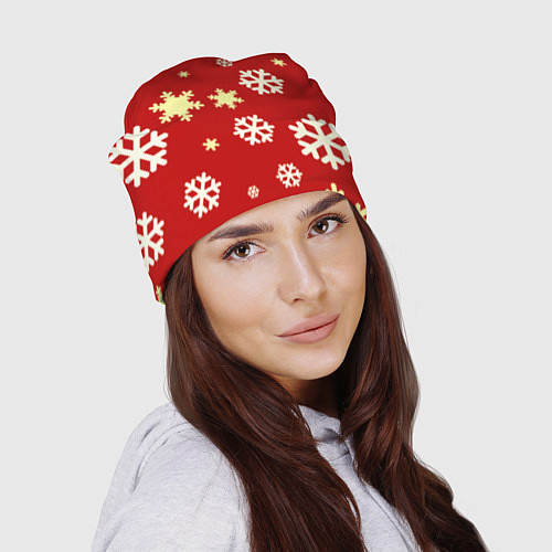 Шапка Snow / 3D-принт – фото 2
