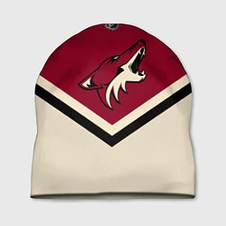 Шапка NHL: Arizona Coyotes, цвет: 3D-принт