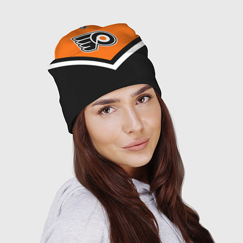 Шапка NHL: Philadelphia Flyers / 3D-принт – фото 2