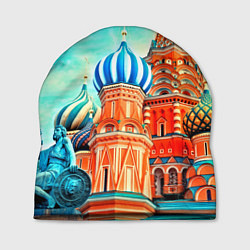 Шапка Blue Kremlin, цвет: 3D-принт