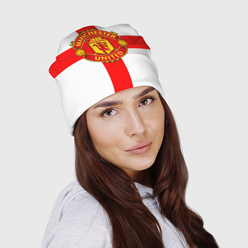 Шапка Manchester Utd: England / 3D-принт – фото 2