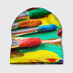 Шапка Кисти и краски, цвет: 3D-принт