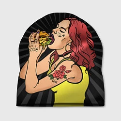 Шапка Face: Burger, цвет: 3D-принт