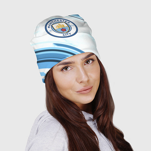 Шапка Manchester city / 3D-принт – фото 2