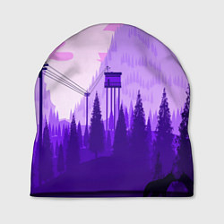 Шапка Firewatch: Violet Wood, цвет: 3D-принт