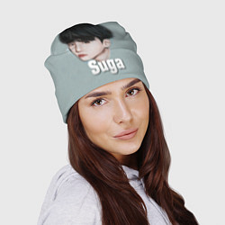 Шапка BTS Suga, цвет: 3D-принт — фото 2