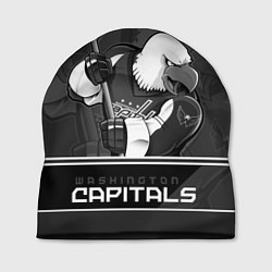Шапка Washington Capitals: Mono, цвет: 3D-принт