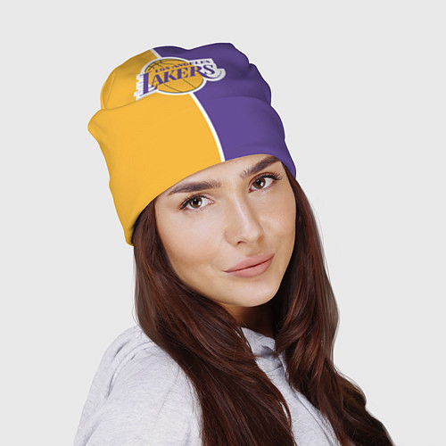 Шапка LA LAKERS / 3D-принт – фото 2