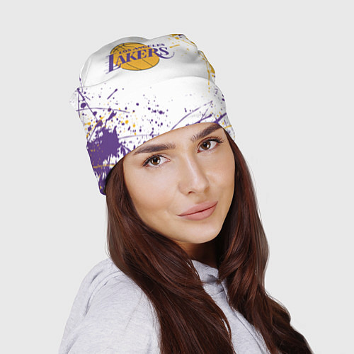 Шапка LA LAKERS / 3D-принт – фото 2