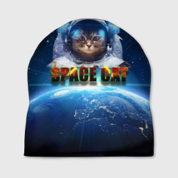 Шапка Космический кот, цвет: 3D-принт