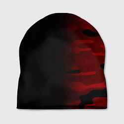 Шапка RED BLACK MILITARY CAMO