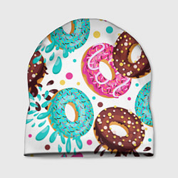 Шапка Любитель пончиков, цвет: 3D-принт