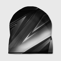 Шапка GEOMETRY STRIPES BLACK & WHITE, цвет: 3D-принт