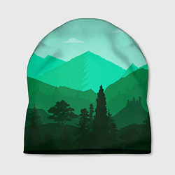 Шапка Горы пейзаж дикая природа, цвет: 3D-принт