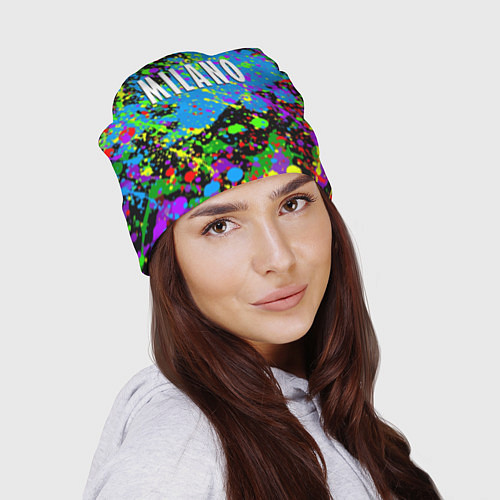 Шапка Milano - abstraction - Italy / 3D-принт – фото 2