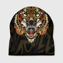 Шапка Тигровый стимпанк Tiger, цвет: 3D-принт