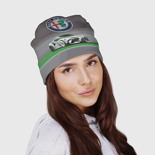 Шапка Alfa Romeo motorsport / 3D-принт – фото 2