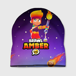 Шапка BRAWL STARS AMBER, цвет: 3D-принт