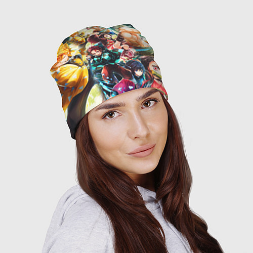 Шапка КЛИНОК РАССЕКАЮЩИЙ ДЕМОНОВ ПЕРСОНАЖИ / 3D-принт – фото 2