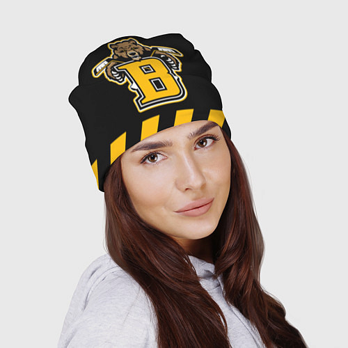 Шапка BOSTON BRUINS / 3D-принт – фото 2