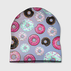 Шапка Пончики, цвет: 3D-принт