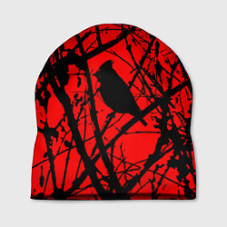 Шапка Хоррор Мрачный лес, цвет: 3D-принт
