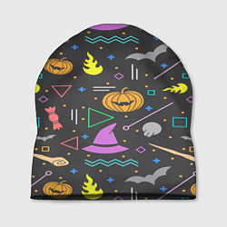 Шапка Уютный Halloween, цвет: 3D-принт