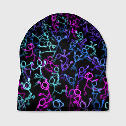 Шапка Neon Rave Party, цвет: 3D-принт