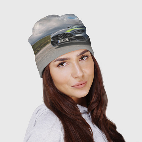 Шапка Mercedes V8 Biturbo Racing Team AMG / 3D-принт – фото 2
